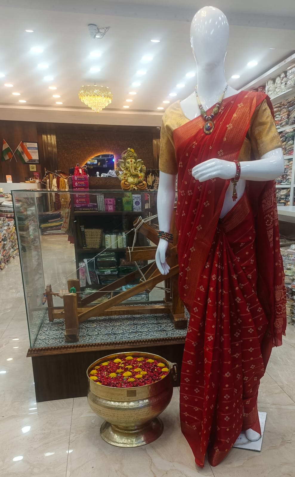 Bandhani saree
