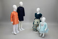all kids wearing tradition and ethnic wear. and banarasi kurta pyjama for boys
