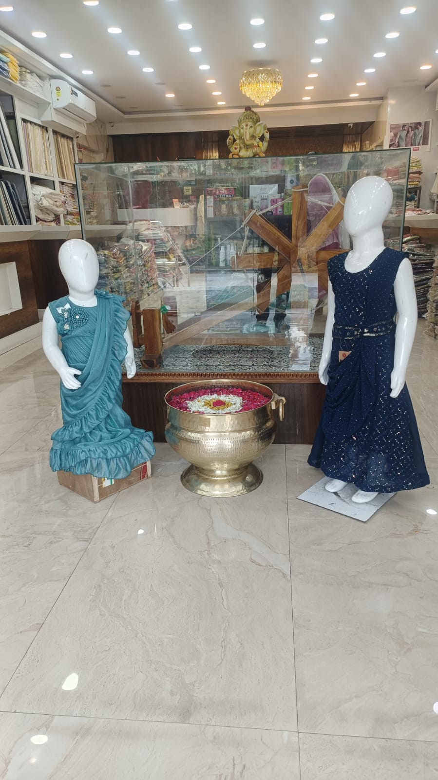 kids 1 minute saree
