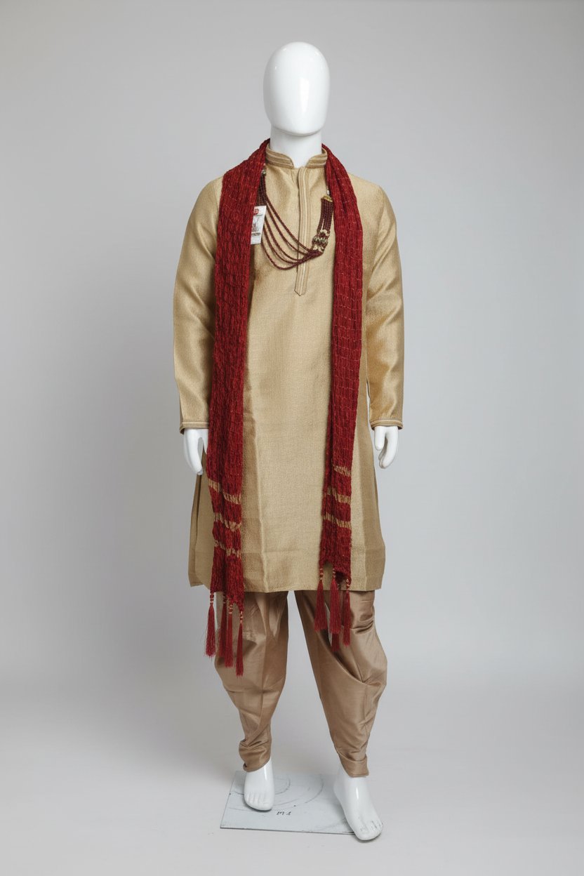 banaras kurta with patiala pant and dupatta