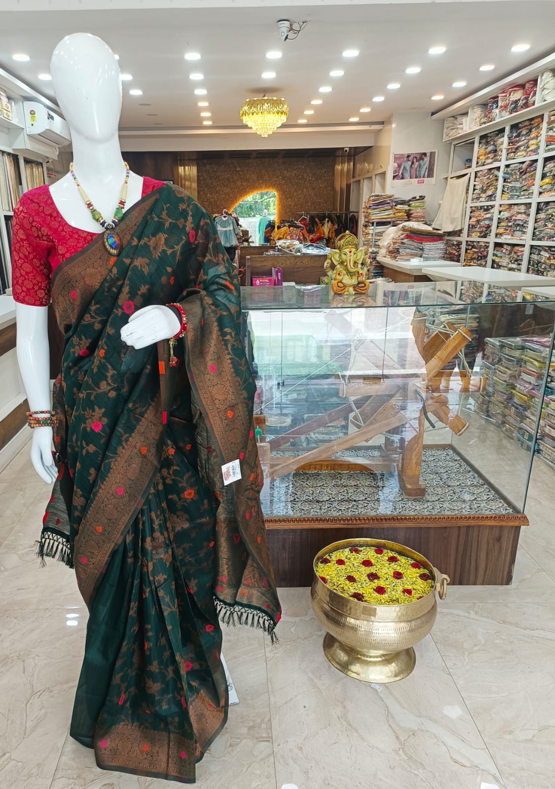 khadi saree